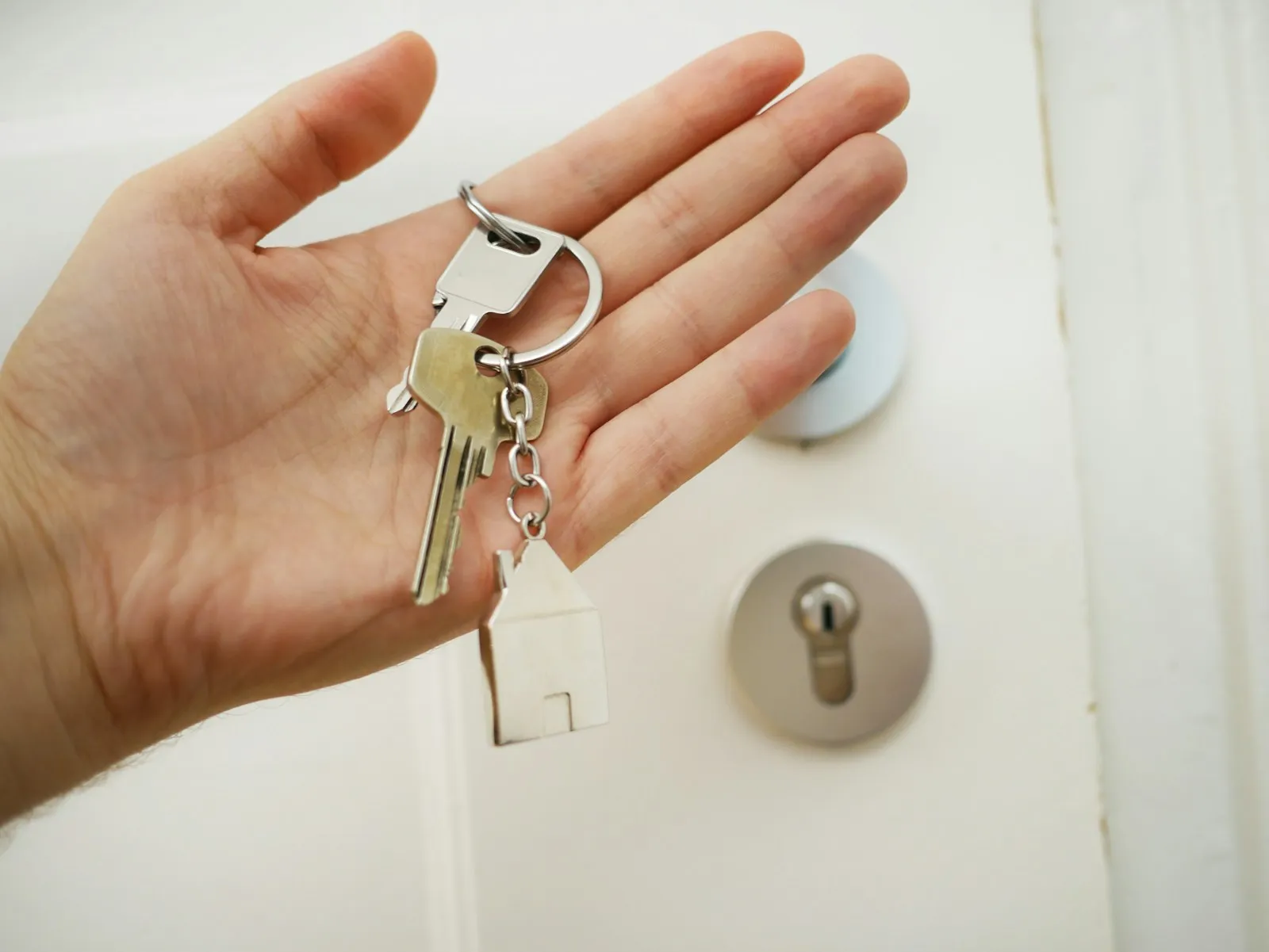 Keys handed over to a new resident