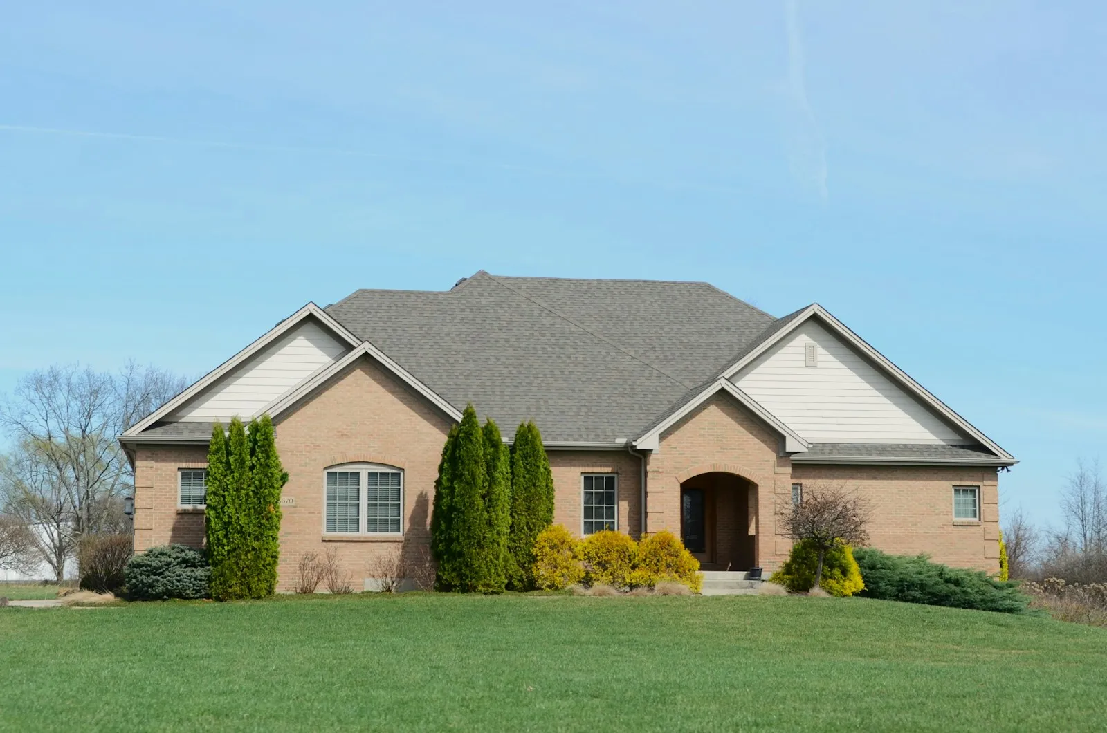 A well-maintained home exterior